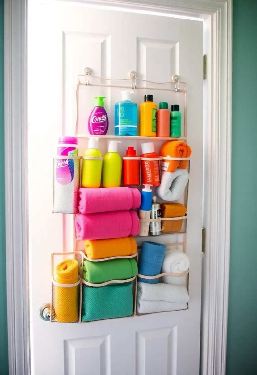 21 Small Bathroom Storage Ideas That'll Transform Your Tiny Space! - 3. Over-the-Door Organizers