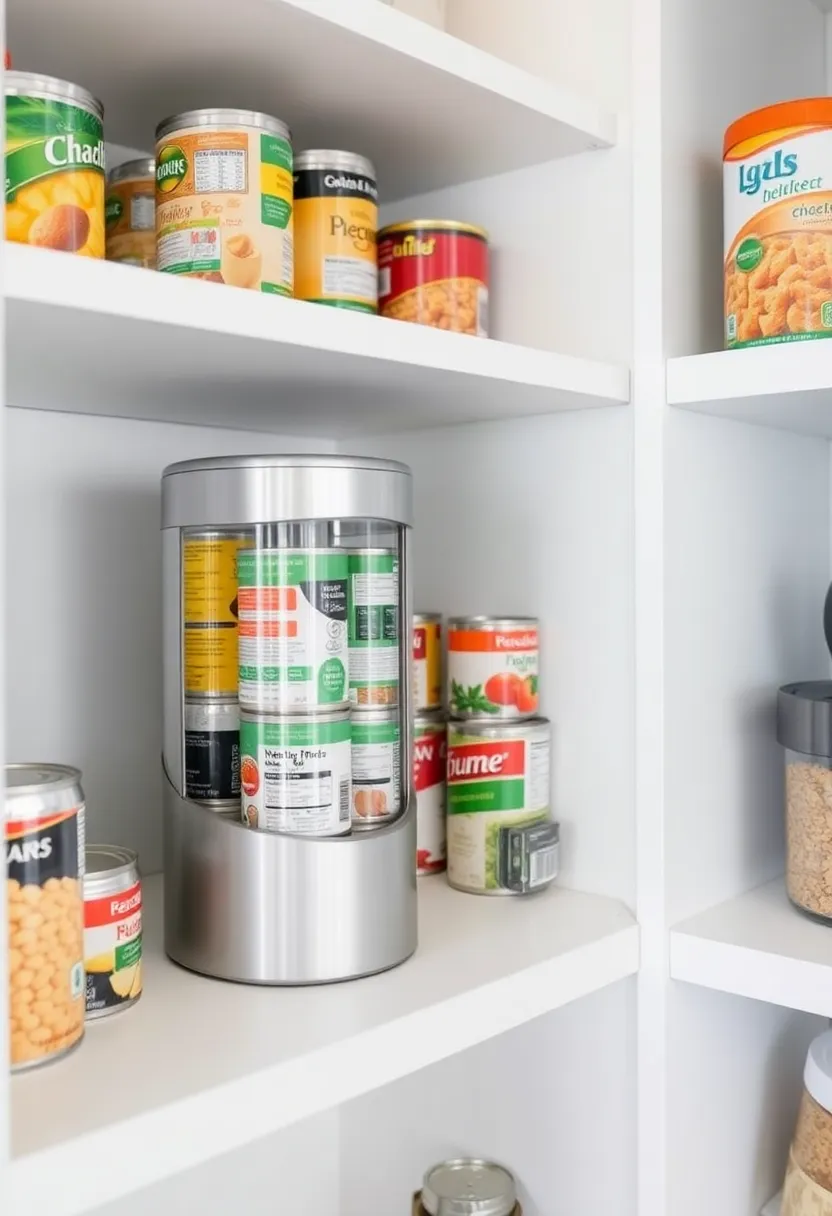 21 Space-Saving Kitchen Storage Hacks You’ve Never Seen Before! - 18. Canned Food Dispenser