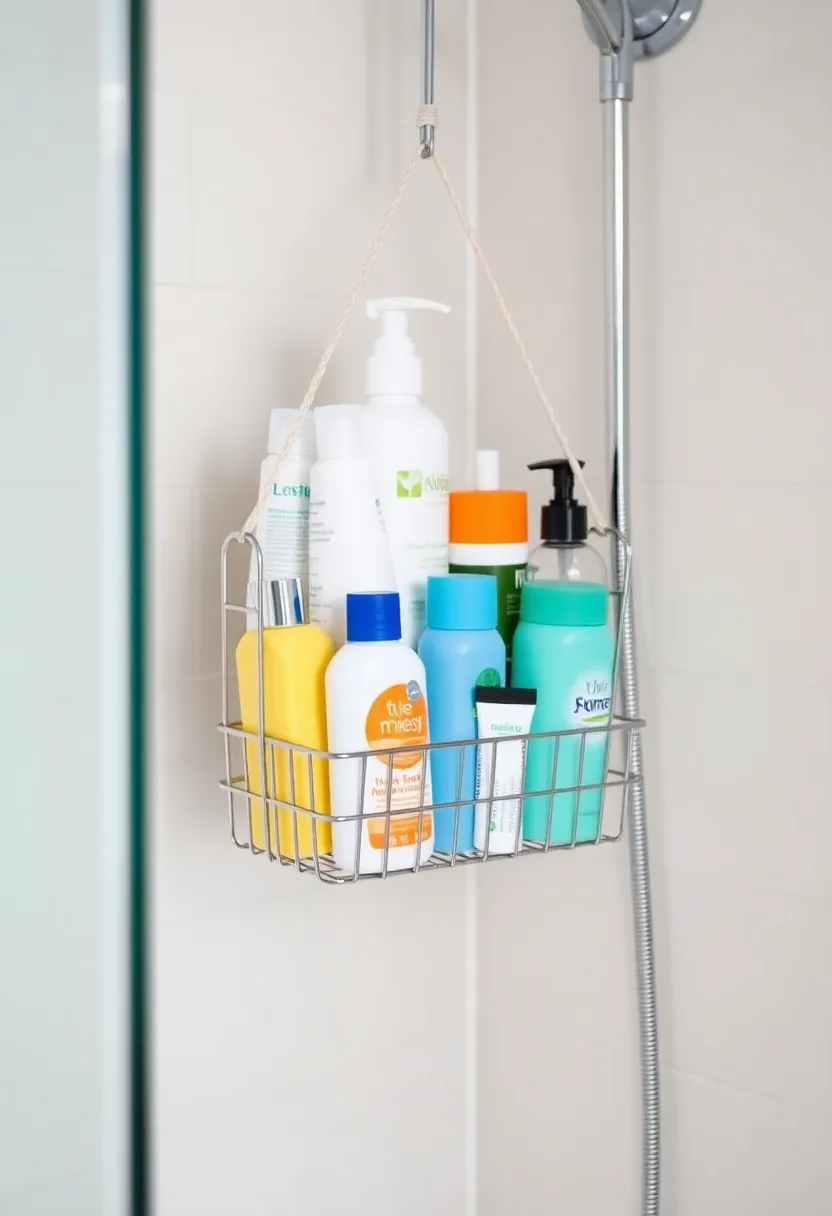 21 Genius Bathroom Organization Ideas You Never Knew You Needed (#10 Will Shock You!) - 12. Shower Caddy