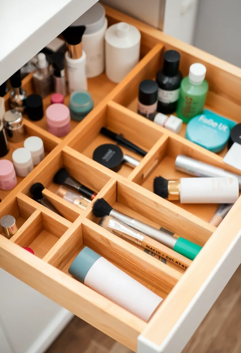 21 Genius Bathroom Organization Ideas You Never Knew You Needed (#10 Will Shock You!) - 2. Drawer Dividers