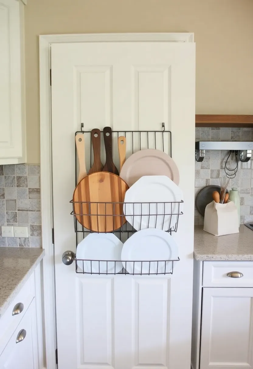 21 Space-Saving Kitchen Storage Hacks You’ve Never Seen Before! - 6. Over-the-Door Storage