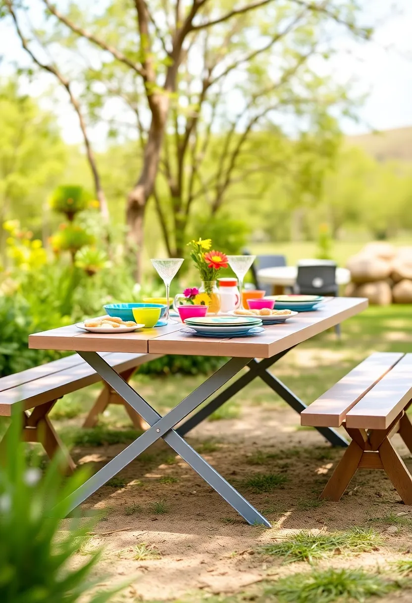 21 Ingenious Camper Storage Ideas That'll Maximize Every Inch of Your Space! - 13. Folding Picnic Table