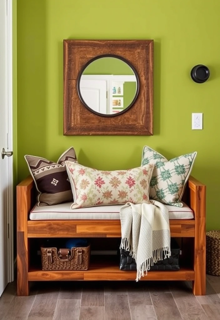 21 Entryway Storage Ideas That Will Transform Your Space (You Won't Believe #5!) - 1. Multi-functional Bench