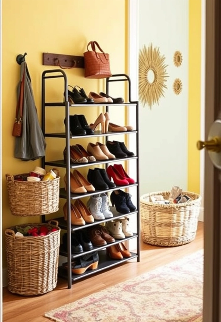 21 Entryway Storage Ideas That Will Transform Your Space (You Won't Believe #5!) - 4. Shoe Storage Solutions